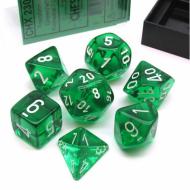 Chessex Translucent - Green with White Drustvena igra, Beograd, Prodaja, Srbija,Chessex Translucent - Green with White