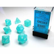 Chessex Frosted - Teal with White Drustvena igra, Beograd, Prodaja, Srbija, Chessex Frosted - Teal with White