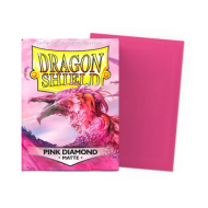 One Piece Card Game, One Piece TCG, OP, Beograd,One Piece Card Game Prodaja, Beograd,One Piece TCG Prodaja Beograd, Luffy, Zoro, Sanji, Nami, Dragon Shield Standard Size Matte Sleeves - Pink Diamond