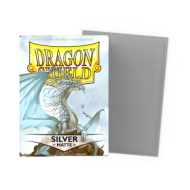 One Piece Card Game, One Piece TCG, OP, Beograd,One Piece Card Game Prodaja, Beograd,One Piece TCG Prodaja Beograd, Luffy, Zoro, Sanji, Nami, Dragon Shield Standard Size Matte Sleeves - Silver