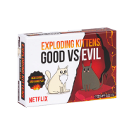 Drustvena igra, drustvene igre, Beograd, Prodaja, Srbija, zabava, porodicne igre, igre za porodicu, fantasy, sci-fi, Exploding Kittens Good Vs Evil (na srpskom jeziku)