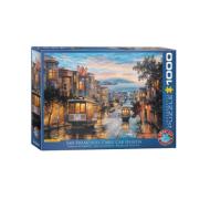 Puzzle, Puzzle 1000, sklapanje puzli, puzzle prodaja, Beograd, San Francisco Cable Car Heaven Puzzle