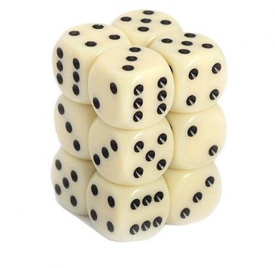Chessex Ivory Dice Block