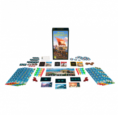 7 Wonders - Armada expansion Drustvena igra, drustvene igre, Beograd, Prodaja, Srbija, zabava, strategija, fantasy, sci-fi, 7 Wonders - Armada expansion