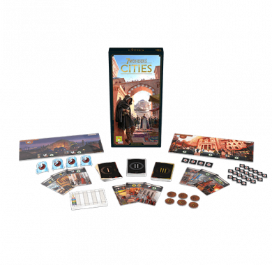7 Wonders - Cities expansion Drustvena igra, drustvene igre, Beograd, Prodaja, Srbija, zabava, strategija, fantasy, sci-fi, 7 Wonders - Cities expansion