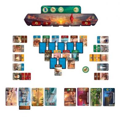 7 Wonders Duel - Sadržaj Drustvena igra, drustvene igre, Beograd, Prodaja, Srbija, zabava, strategija, fantasy, sci-fi,7 Wonders Duel