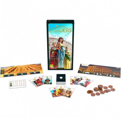 7 Wonders - Leaders expansion Drustvena igra, drustvene igre, Beograd, Prodaja, Srbija, zabava, strategija, fantasy, sci-fi, 7 Wonders - Leaders expansion