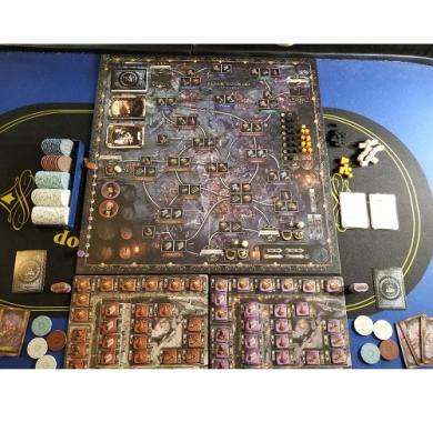 Brass Birmingham - Primer partije Drustvena igra, drustvene igre, Beograd, Prodaja, Srbija, zabava, strategija, fantasy, sci-fi, Brass Birmingham