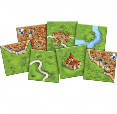 Carcassonne (na srpskom) Drustvena igra, drustvene igre, Beograd, Prodaja, Srbija, zabava, porodicne igre, igre za porodicu, fantasy, sci-fi,
