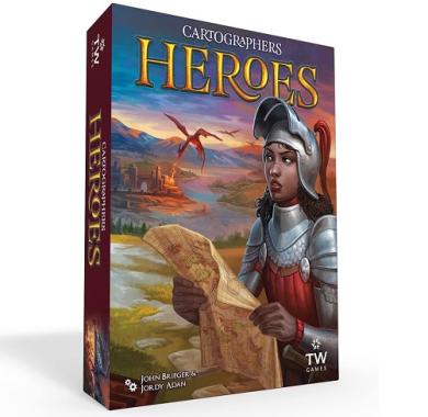 Cartographers Heroes Drustvena igra, drustvene igre, Beograd, Prodaja, Srbija, zabava, porodicne igre, igre za porodicu, fantasy, sci-fi, Cartographers Heroes