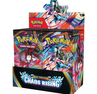 Pokémon, Pokemon, Pokemoni Srbija, Beograd, Prodaja, Pikachu, Charizard, Pokemon TCG booster, Pokemon TCG Chaos Rising Booster Box