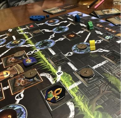 Clank! - primer partije Drustvena igra, drustvene igre, Beograd, Prodaja, Srbija, zabava, fantasy, sci-fi, Clank!