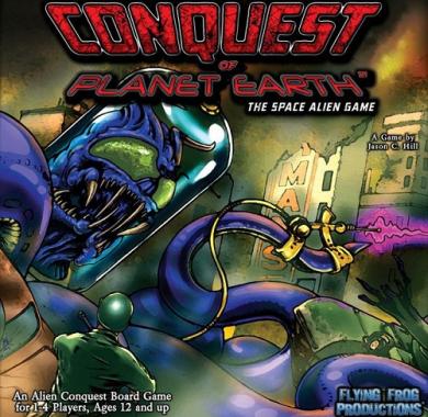 Conquest of Planet Earth The Space Alien Game - Kutija Drustvena igra, drustvene igre, Beograd, Prodaja, Srbija, zabava, fantasy, sci-fi,Conquest of Planet Earth The Space Alien Game