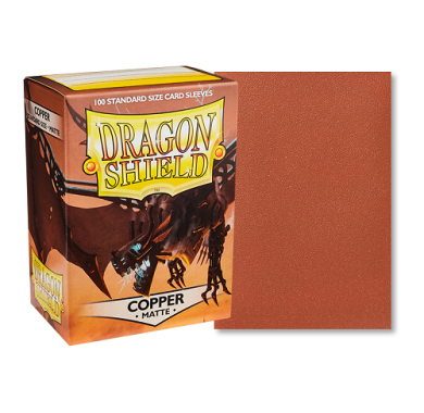One Piece Card Game, MTG, Pokemon, Digimon TCG, Prodaja,Srbija,Beograd, Dragon Shield, slivovi, Dragon Shield, Dragon Shield Standard Size Matte Sleeves - Copper