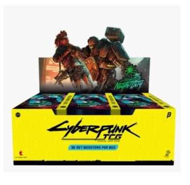 Cyberpunk TCG, Cyberpunk 2077, Cyberpunk Beograd, Cyberpunk Srbija, Cyberpunk TCG – Welcome to Night City - Beta Booster Box