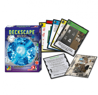 Deckscape - Test Time - Sadržaj Drustvena igra, drustvene igre, Beograd, Prodaja, Srbija, zabava, fantasy, sci-f Deckscape - Test Time