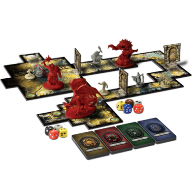 Descent: Journeys in the Dark (Second Edition) - Tabla sa figurama Drustvena igra, drustvene igre, Beograd, Prodaja, Srbija, zabava, fantasy, sci-fDescent: Journeys in the Dark (Second Edition)