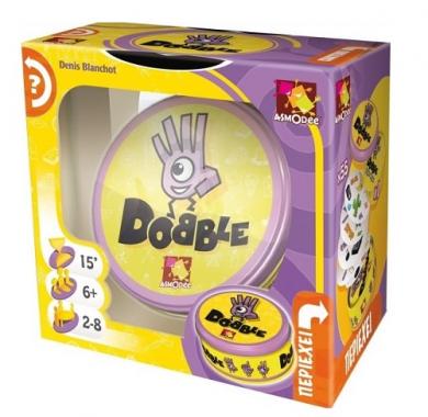 Dobble (Spot it!) na grčkom jeziku - Pakovanje Drustvena igra, drustvene igre, Beograd, Prodaja, Srbija, zabava, party igre, igre zabavu, igre za okupljanje, party, fantasy, sci-fi, Dobble (Spot it!) na grčkom jeziku