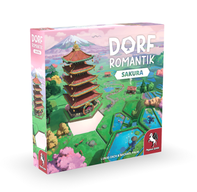 Drustvena igra, drustvene igre, Beograd, Prodaja, Srbija, zabava, porodicne igre, igre za porodicu, fantasy, sci-fi, Dorfromantik Sakura
