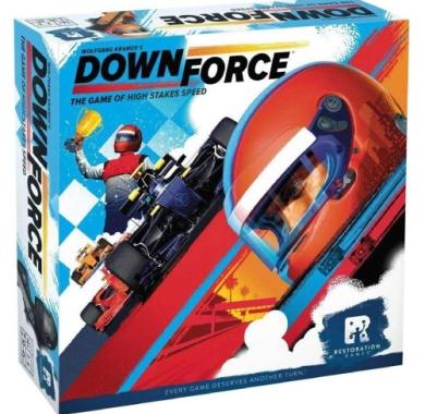 Downforce Drustvena igra, drustvene igre, Beograd, Prodaja, Srbija, zabava, porodicne igre, igre za porodicu, fantasy, sci-fi, Downforce
