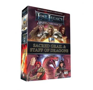 Drustvena igra, drustvene igre, Beograd, Prodaja, Srbija, zabava, party igre, igre zabavu, igre za okupljanje, party, fantasy, sci-fi,Lost Legacy Third Chronicle - Sacred Grail & Staff of Dragons kutija