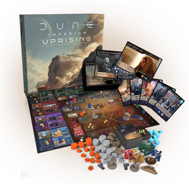 Drustvena igra, drustvene igre, Beograd, Prodaja, Srbija, zabava, porodicne igre, igre za porodicu, fantasy, sci-fi, Dune Imperium Uprising