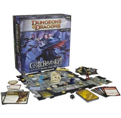 Dungeons & Dragons Castle Ravenloft - Kutija i sadržaj Drustvena igra, drustvene igre, Beograd, Prodaja, Srbija, zabava, fantasy, sci-f Dungeons & Dragons Castle Ravenloft
