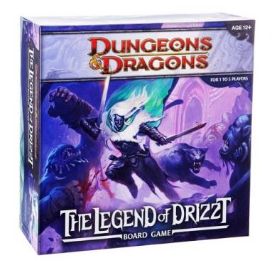Dungeons & Dragons: The Legend of Drizzt - Kutija Drustvena igra, drustvene igre, Beograd, Prodaja, Srbija, zabava, fantasy, sci-fDungeons & Dragons: The Legend of Drizzt