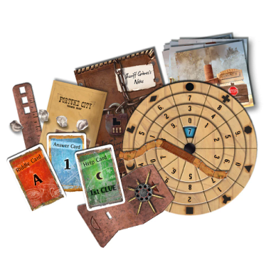 Drustvena igra, drustvene igre, Beograd, Prodaja, Srbija, zabava, porodicne igre, igre za porodicu, fantasy, sci-fi, Exit: The Game – Kidnapped in Fortune City