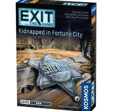 Exit: The Game – Kidnapped in Fortune City Drustvena igra, drustvene igre, Beograd, Prodaja, Srbija, zabava, porodicne igre, igre za porodicu, fantasy, sci-fi, Exit: The Game – Kidnapped in Fortune City