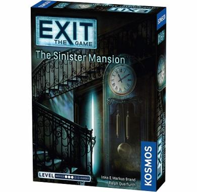 Exit: The Game – The Sinister Mansion - Kutija Drustvena igra, drustvene igre, Beograd, Prodaja, Srbija, zabava, party igre, igre zabavu, igre za okupljanje, party, fantasy, sci-fi,Exit: The Game – The Sinister Mansion