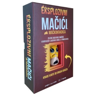 Drustvena igra, drustvene igre, Beograd, Prodaja, Srbija, zabava, porodicne igre, igre za porodicu, fantasy, sci-fi, Exploding Kittens Cat Burglar Edition (na srpskom jeziku)