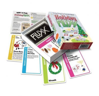 Fluxx - Holiday - Kutija i karte Drustvena igra, drustvene igre, Beograd, Prodaja, Srbija, zabava, fantasy, sci-f Fluxx - Holiday