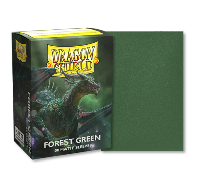 One Piece Card Game, MTG, Pokemon, Digimon TCG, Prodaja,Srbija,Beograd, Dragon Shield, slivovi, Dragon Shield, Dragon Shield Standard Size Matte Sleeves - Forest Green