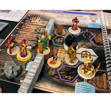 Gloomhaven: Jaws of the Lion - primer partije Drustvena igra, drustvene igre, Beograd, Prodaja, Srbija, zabava, fantasy, sci-fi, Gloomhaven: Jaws of the Lion