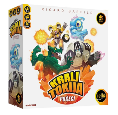 Drustvena igra, drustvene igre, Beograd, Prodaja, Srbija, zabava, porodicne igre, igre za porodicu, fantasy, sci-fi, King of Tokyo Origins (na srpskom jeziku)