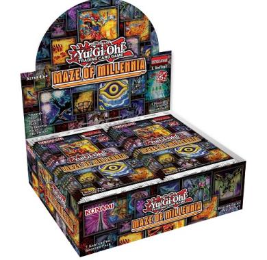 Maze of Millennia Booster Box Yu-gi-oh, Yu-Gi-Oh!, yugio, yugioh turniri, Yugioh OTS, karte, Dark Magician, Blue-Eyes White dragon, Jaden, Yugi, Kaiba, Prodaja,Srbija,Beograd, Maze of Millennia