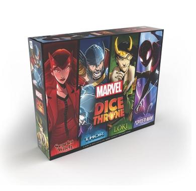 Drustvena igra, drustvene igre, Beograd, Prodaja, Srbija, zabava, porodicne igre, igre za porodicu, fantasy, sci-fi, Marvel Dice Throne 4 Hero Box