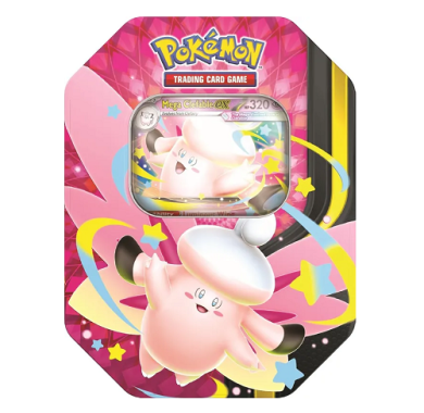 Pokémon, Pokemon, Pokemoni Srbija, Beograd, Prodaja, Pikachu, Charizard, Pokemon TCG booster, Pokemon TCG Mega Moonlit Tin Mega Clefable ex