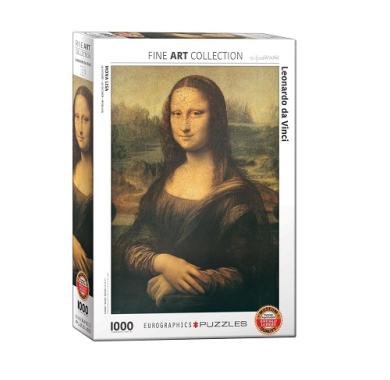 Puzzle, Puzzle 1000, sklapanje puzli, puzzle prodaja, Beograd, Mona Lisa by Leonardo da Vinci Puzzle