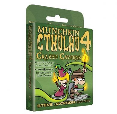 Drustvena igra, drustvene igre, Beograd, Prodaja, Srbija, zabava, party igre, igre zabavu, igre za okupljanje, party, fantasy, sci-fi, Munchkin Cthulhu 4: Crazed Caverns 