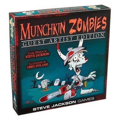 Munchkin Zombies Guest Artist Edition - Kutija Drustvena igra, drustvene igre, Beograd, Prodaja, Srbija, zabava, party igre, igre zabavu, igre za okupljanje, party, fantasy, sci-fi, Munchkin Zombies Guest Artist Edition