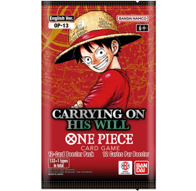 One Piece Card Game, One Piece TCG, OP, Beograd,One Piece Card Game Prodaja, Beograd,One Piece TCG Prodaja Beograd, Luffy, Zoro, Sanji, Nami, One Piece Card Game OP13 Carrying On His Will