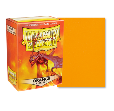 One Piece Card Game, MTG, Pokemon, Digimon TCG, Prodaja,Srbija,Beograd, Dragon Shield, slivovi, Dragon Shield, Dragon Shield Standard Size Matte Sleeves - Orange