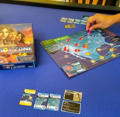 Pandemic Hot Zone - Primer partije Drustvena igra, drustvene igre, Beograd, Prodaja, Srbija, zabava, strategija, fantasy, sci-fi, Pandemic Hot Zone