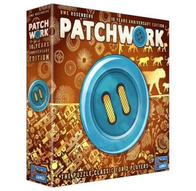 Drustvena igra, drustvene igre, Beograd, Prodaja, Srbija, zabava, porodicne igre, igre za porodicu, fantasy, sci-fi, Patchwork 10th anniversary edition (na srpskom jeziku)