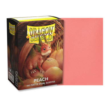 Dragon Shield Dual Matte Standard Size - Peach One Piece Card Game, MTG, Pokemon, Digimon TCG, Prodaja,Srbija,Beograd, Dragon Shield, slivovi, Dragon Shield, Dragon Shield Dual Matte Standard Size - Peach