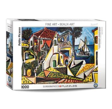 Puzzle, Puzzle 1000, sklapanje puzli, puzzle prodaja, Beograd, Picasso-Mediterranean Landscape Puzzle