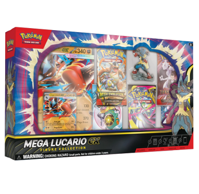 Pokémon, Pokemon, Pokemoni Srbija, Beograd, Prodaja, Pikachu, Charizard, Pokemon TCG booster, Pokemon TCG Mega Mega Lucario ex Figure Collection