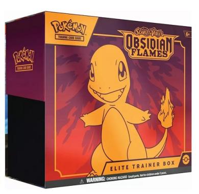 Pokemon TCG Obsidian Flames Elite Trainer Box Pokémon, Pokemon, Pokemoni Srbija, Beograd, Prodaja, Pikachu, Charizard, Pokemon TCG booster, Pokemon TCG Obsidian Flames Elite Trainer Box